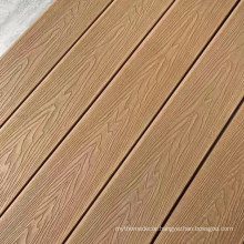2021 new Solid/Hollow 3D Embossing Wood Plastic WPC Decking Outdoor from factory directly